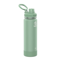 Takeya Actives Spout Reusable Water Bottle, 24 Oz, Cucumber