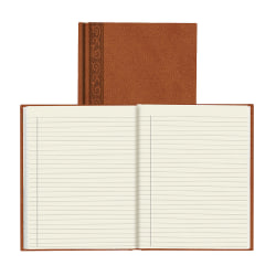 Da Vinci Perfect Binding Executive Hard-Cover Journal, 8 1/2" x 11", Tan