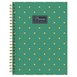 2026-2027, TF Publishing  Lovely Lemon Medium Weekly Monthly Planner, 8" x 6.5", July 2026 to June 2027