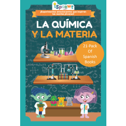 iSprowt Spanish Translation Books, Chemistry & Matter, Pack Of 21 Books