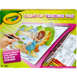 Crayola® Light-Up Tracing Pad, Pink
