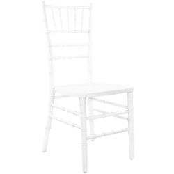 Flash Furniture Advantage Wood Chiavari Chair, White