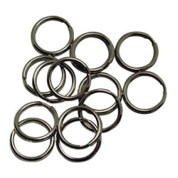 I.D. Split Key Rings, 2 in I.D.