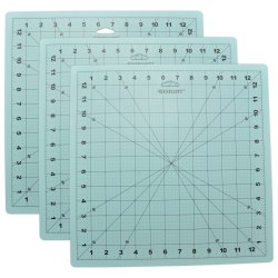 Westcott Self-Healing Cutting Mat, 13" x 13", Pack Of 3