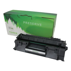 IPW Preserve Remanufactured Black Toner Cartridge Replacement For HP 05A, CE505A, 845-05A-ODP