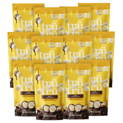 Tru Fru Hyper-Dried Grab & Go Dried Bananas In Dark Chocolate, 1.7 Oz, Total Qty 12