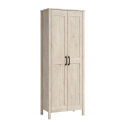 Sauder® Select 28"W 2-Door Storage Cabinet, Chalk Oak