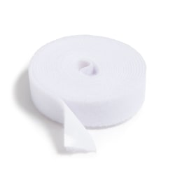 U Brands® Cord Fastening Roll Cable Organizer, White