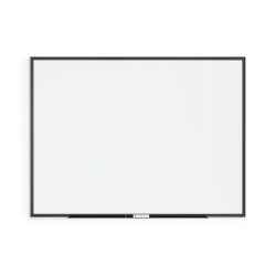 U Brands Magnetic Dry-Erase Board, 48" X 36", Black Aluminum Frame, Actual Size 47" X 35" (074U00-01)