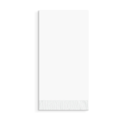 Hoffmaster 3-Ply Dinner Napkins, 13" x 17", White, Case Of 1,000 Napkins