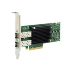 HPE SN1610E 32Gb 2-port Fibre Channel Host Bus Adapter - PCI Express 4.0 - 32 Gbit/s - 2 x Total Fibre Channel Port(s) - SFP+ - Plug-in Card