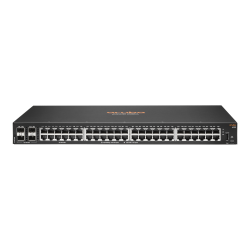 HPE 6100 48G 4SFP+ Switch - 48 Ports - 3 Layer Supported - Modular - 44.20 W Power Consumption - Twisted Pair, Optical Fiber - JL676AABA