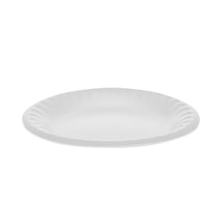 Pactiv Evergreen Placesetter® Satin Non-Laminated Foam Dinnerware, Plate, 6", White, Carton Of 1,000 Plates