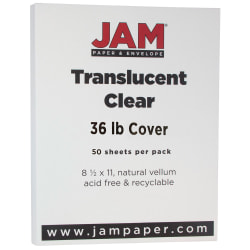 Clear Cover And Card Stock - Office Depot