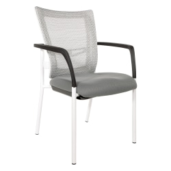 Office Star™ Low-Back Mesh Visitors Chair, Steel