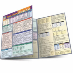 QuickStudy Guide, Spanish Grammar, Total Qty 1