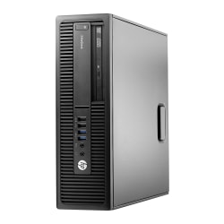 HP EliteDesk 800 G2 Refurbished Desktop PC, Intel® Core™ i5, 16GB Memory, 512GB Solid State Drive, Windows® 10, OD1-22046