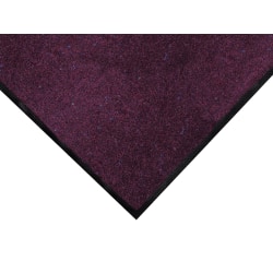 M+A Matting ColorStar® Floor Mat, 4'x8', Burgundy Berry, Cleats Plus