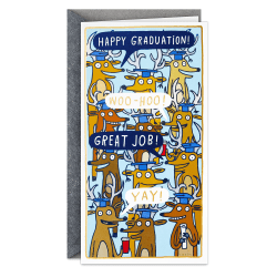 Hallmark Shoebox Funny Money Holder Graduation Card (A Few Bucks)