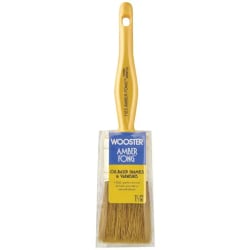 Wooster Paint Brushes, 1", Amber Fog/Yellow, Pack Of 24 Brushes