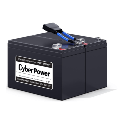 CyberPower RB1290X2A - UPS battery - 2 x battery - lead acid - 9 Ah - United States - for PFC Sinewave Series OR1000PFCLCD