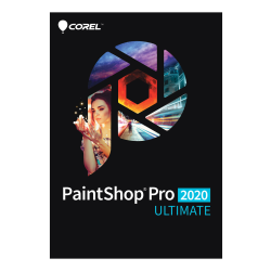 Corel® Paint Shop Pro® 2020 Ultimate, Disc