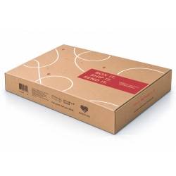 Office Depot® Brand Corrugated Shipping Box, Kraft, 24"L x 18"W x 4"H, Total Qty 1
