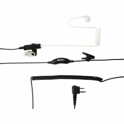 Cobra® Surveillance Earpiece for Cobra® Performa 400/450 2-Way Handheld Business Radios & Select Non-Cobra® Devices, Black