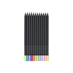 Faber-Castell Black Edition Neon+Pastel - Colored pencil - assorted brilliant colors (pack of 12)