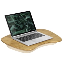 LapGear Bamboo Lap Desk, 2.6"H x 22.5"W x 15.9"D