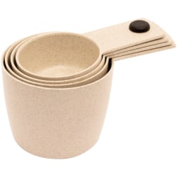 Gourmet by Starfrit® ECO Measuring Cup Set, Beige, Set Of 4 Cups