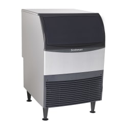 Scotsman Self-Contained Ice Machine With Storage, Silver, UC2724MA1