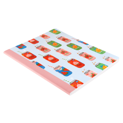 Eccolo Finale Composition Notebook, 7" x 9", 1 Subject, College Rule, 80 Sheets, Blue Soda