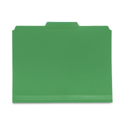 Smead® Inn Dura File Folders, Letter Size, 1/3 Cut, Green, Box Of 24