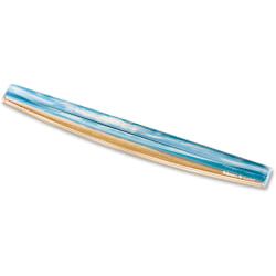 Fellowes® Photo Gel Keyboard Wrist Support with Microban®, Sandy Beach Design, 1Ea, 9179401