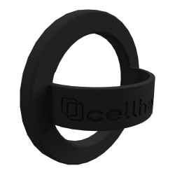 cellhelmet® Ring Thing MagSafe®-Compatible Silicone Ring, Onyx Black