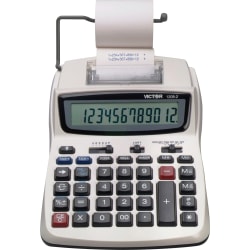 Victor® 1208-2 Compact Commercial Printing Calculator