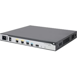 HPE MSR2004-24 AC Router - 27 Ports - 27 RJ-45 Port(s) - Management Port - 4 - 1 MB - Gigabit Ethernet - 1U - Rack-mountable, Desktop - 1 Year