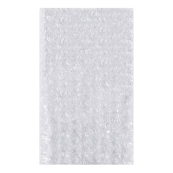 Partners Brand Flush-Cut Bubble Pouches, 18"H x 15"W, Clear, Case Of 150 Pouches