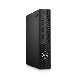 Dell™ OptiPlex 3000 3080 Desktop Computer, Intel® Core™ i5, 8GB Memory, 256GB Solid State Drive, Wi-Fi 6, Windows® 10, OP3080MFFGDR9W