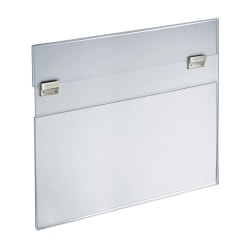 Azar Displays Wall-Mounted Acrylic Poster Frame, 22"H x 28"W x 1/4"D, Clear