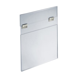 Azar Displays Wall-Mounted Acrylic Poster Frame, 22"H x 17"W x 1/4"D, Clear
