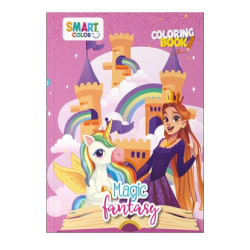 Smart Color Kid’s Coloring Book, Fantasy