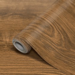 Teacher Created Resources Peel And Stick Decorative Paper Roll, 17-1/2" x 10’, Classic Wood