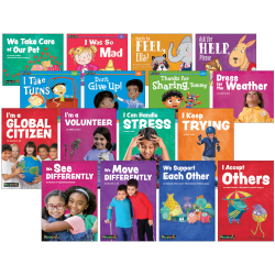 Newmark Learning MySELF Complete Single-Copy Small Books, Grades PK-2, Set Of 72 Titles