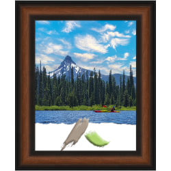 Amanti Art Yale Picture Frame, 14" x 17", Opening Size 11" x 14", Walnut