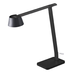 Black+Decker Verve Designer Series LED Desk Lamp With USB Port, 17-3/8"H, Black