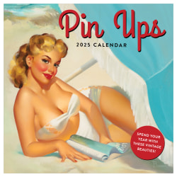 2025 TF Publishing Monthly Wall Calendar, 12" x 12", PinUps, January 2025 To December 2025