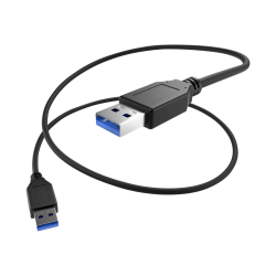 UNC Group - USB cable - USB Type A (M) to USB Type A (M) - USB 3.0 - 3 ft
