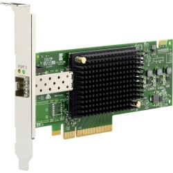 HPE SN1610E 32Gb 1-port Fibre Channel Host Bus Adapter - PCI Express 4.0 - 32 Gbit/s - 1 x Total Fibre Channel Port(s) - SFP+ - Plug-in Card